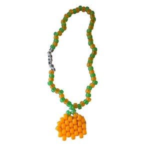 Kandi pumpkin necklace🎃🎃
